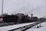 Steam at the roundhouse